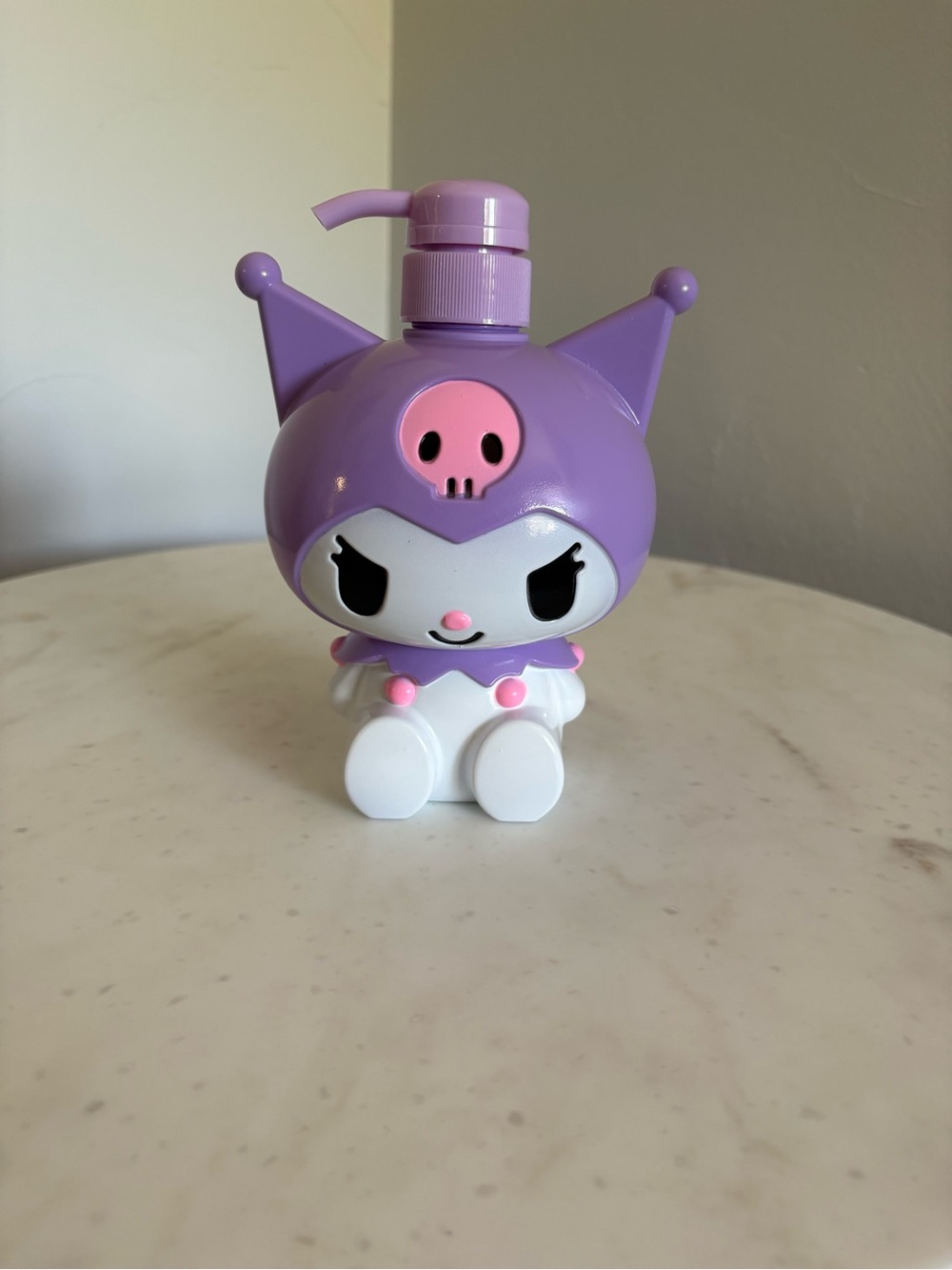 Sanrio Kuromi Purple and White Plastic Pump Dispenser